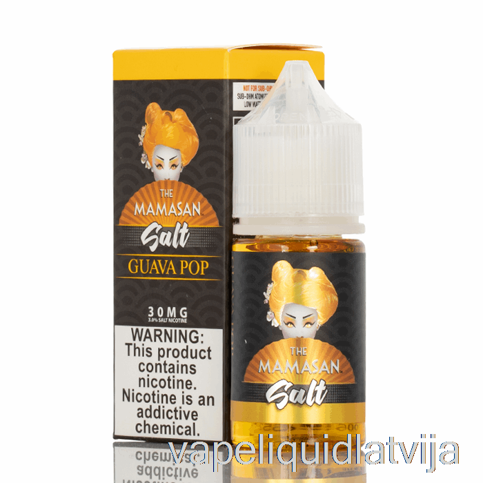 Gvajaves Pop - Mamasan Sāls - 30 Ml 30 Mg Vape šķidruma